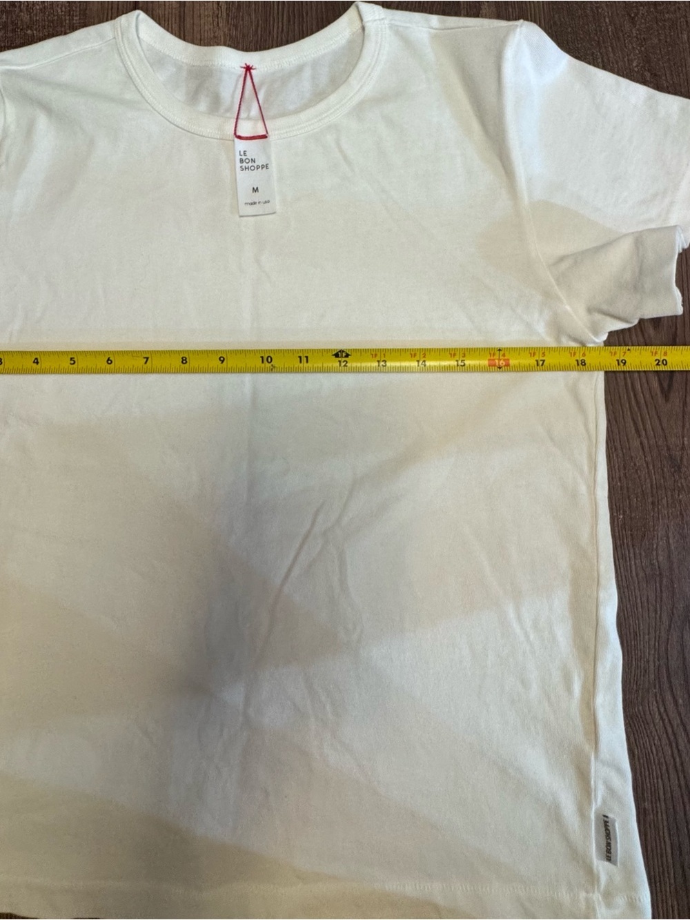 Le Bon Shoppe Everyday White Short-Sleeve Women’s Tee - Picture 4 of 8